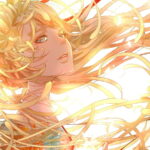 Blonde Hair Anime girl