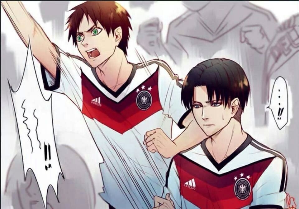 Eren and Levi