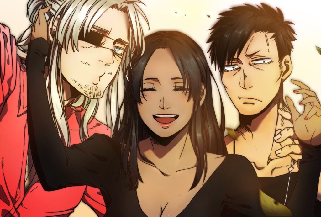Cast & Characters Gangsta Anime