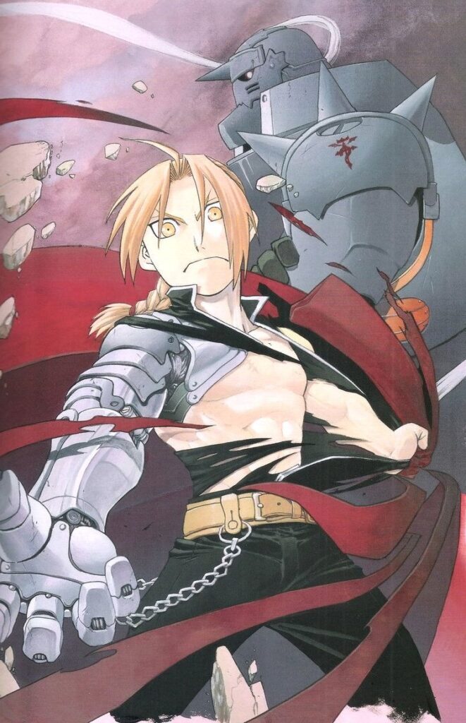 4 HE CONVINCES WINRY NOT TO ENTER THE CYCLE OF REVENGE BY KILLING SCAR