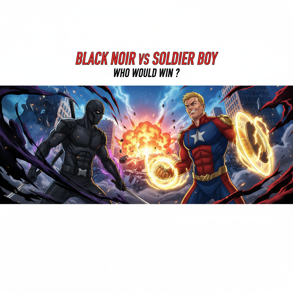 Black Noir vs Soldier Boy: Who Would Win?