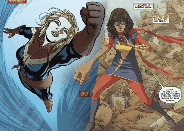 What is The Differences Between Captain Marvel and Ms Marvel ?