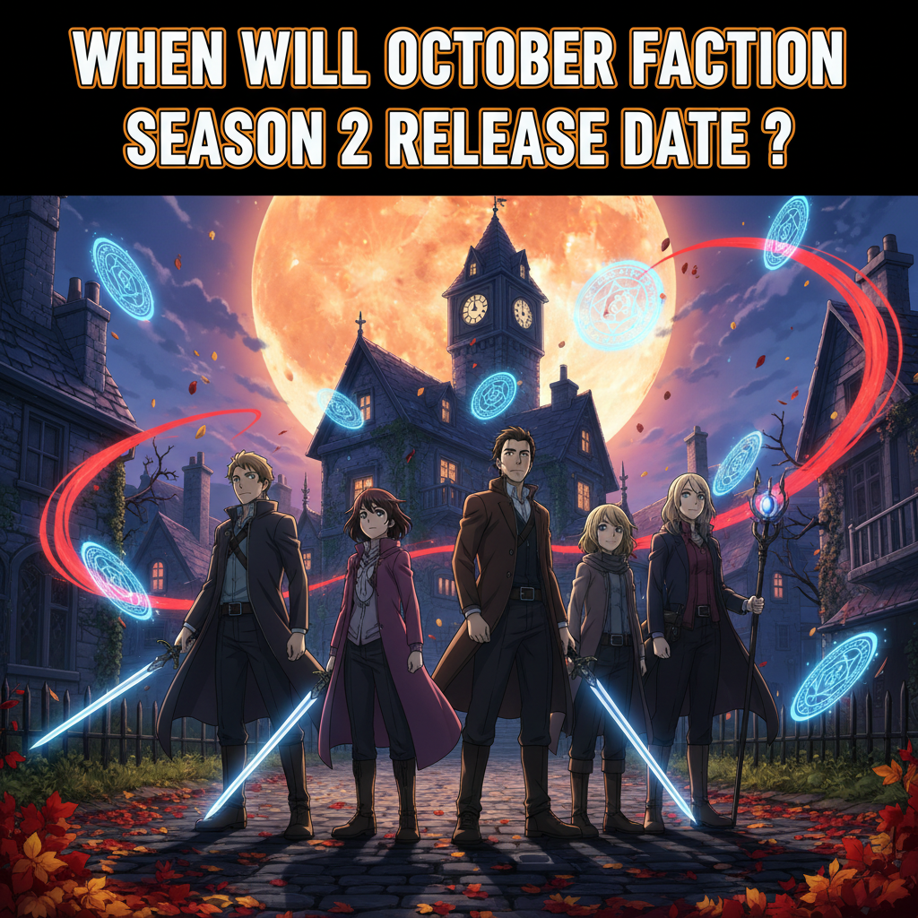 When Will October Faction Season 2 Release Date?