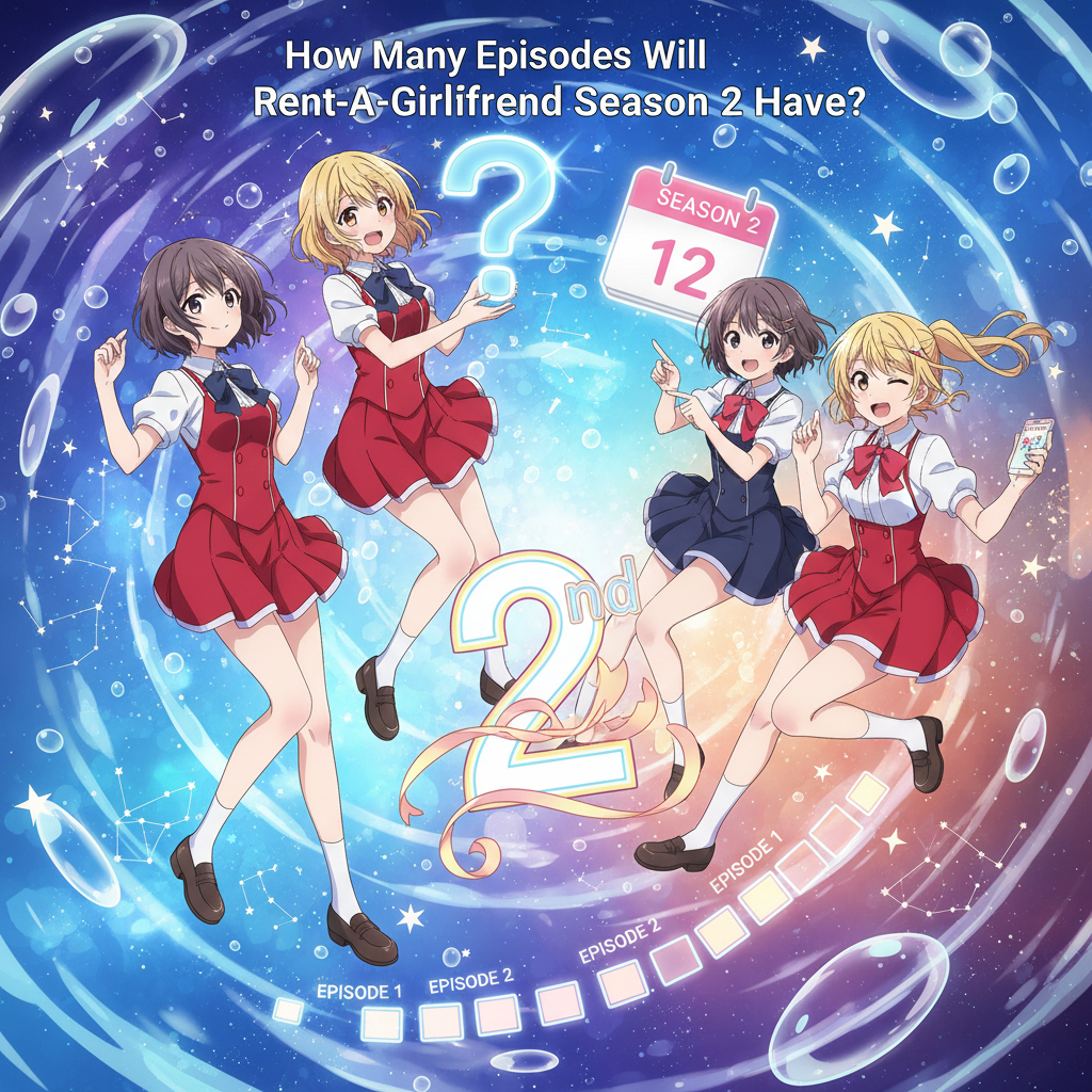 How Many Episodes Will Rent-A-Girlfriend Season 2 Have?