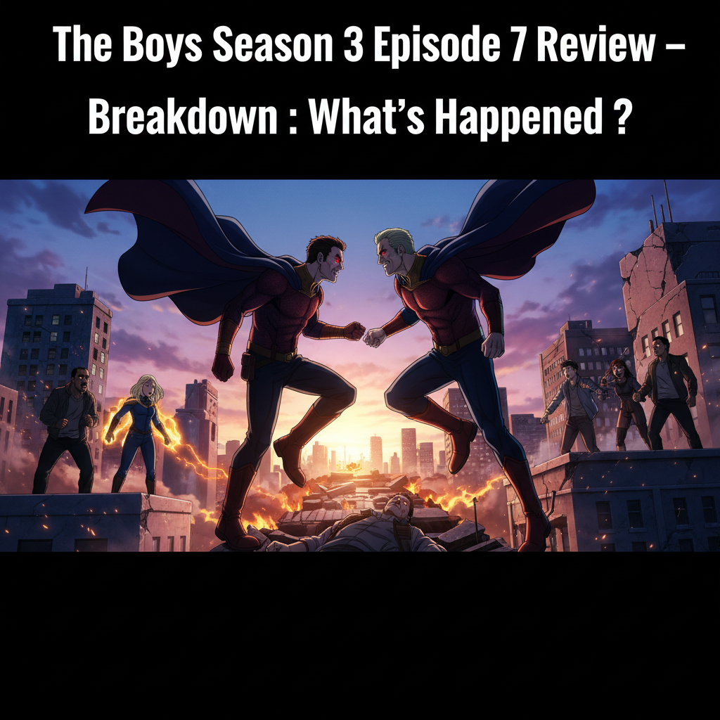 The Boys Season 3 Episode 7 Review – Breakdown: What's Happened?