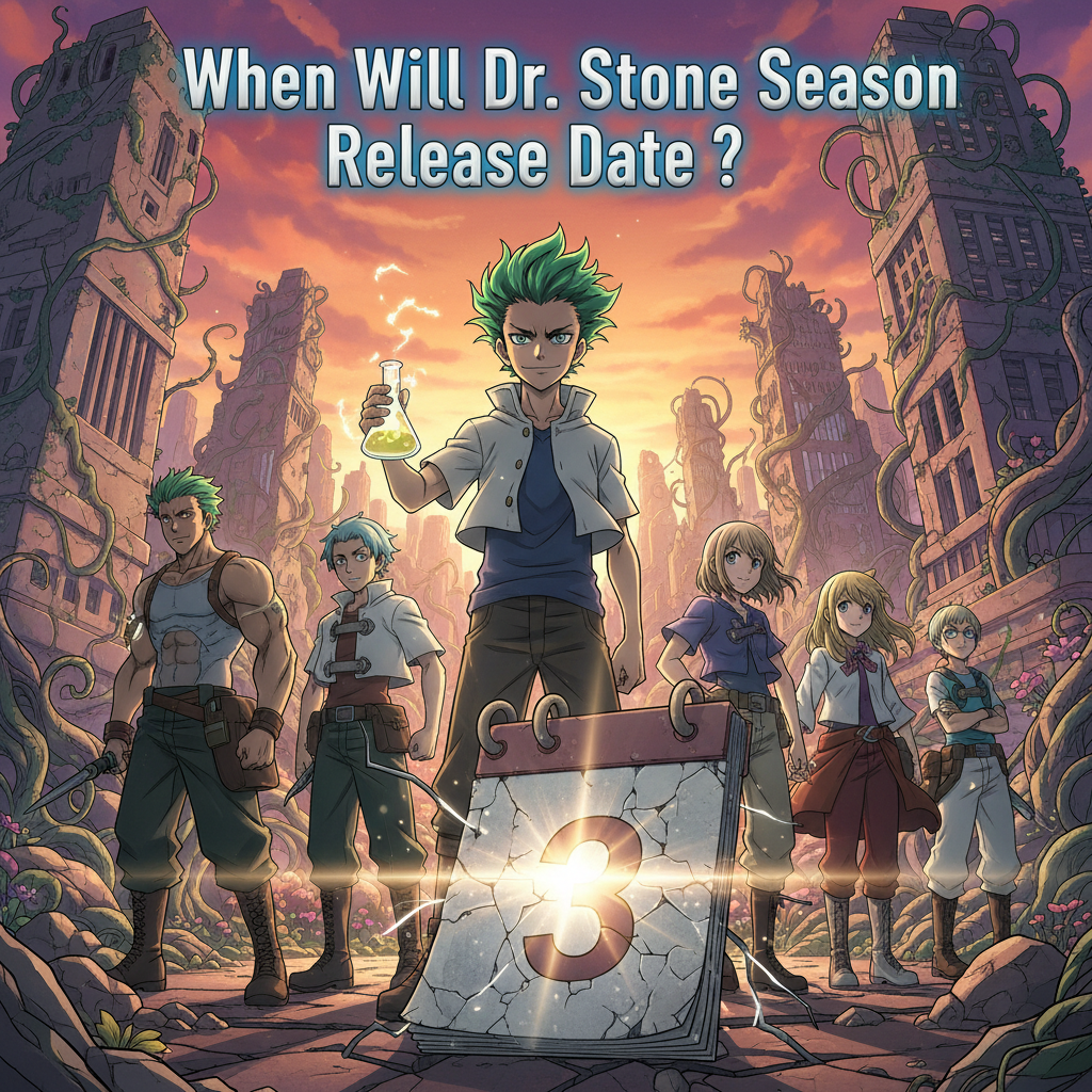 When Will Dr. Stone Season 3 Release Date?