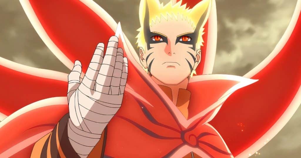 What is Naruto's Baryon Mode speed?