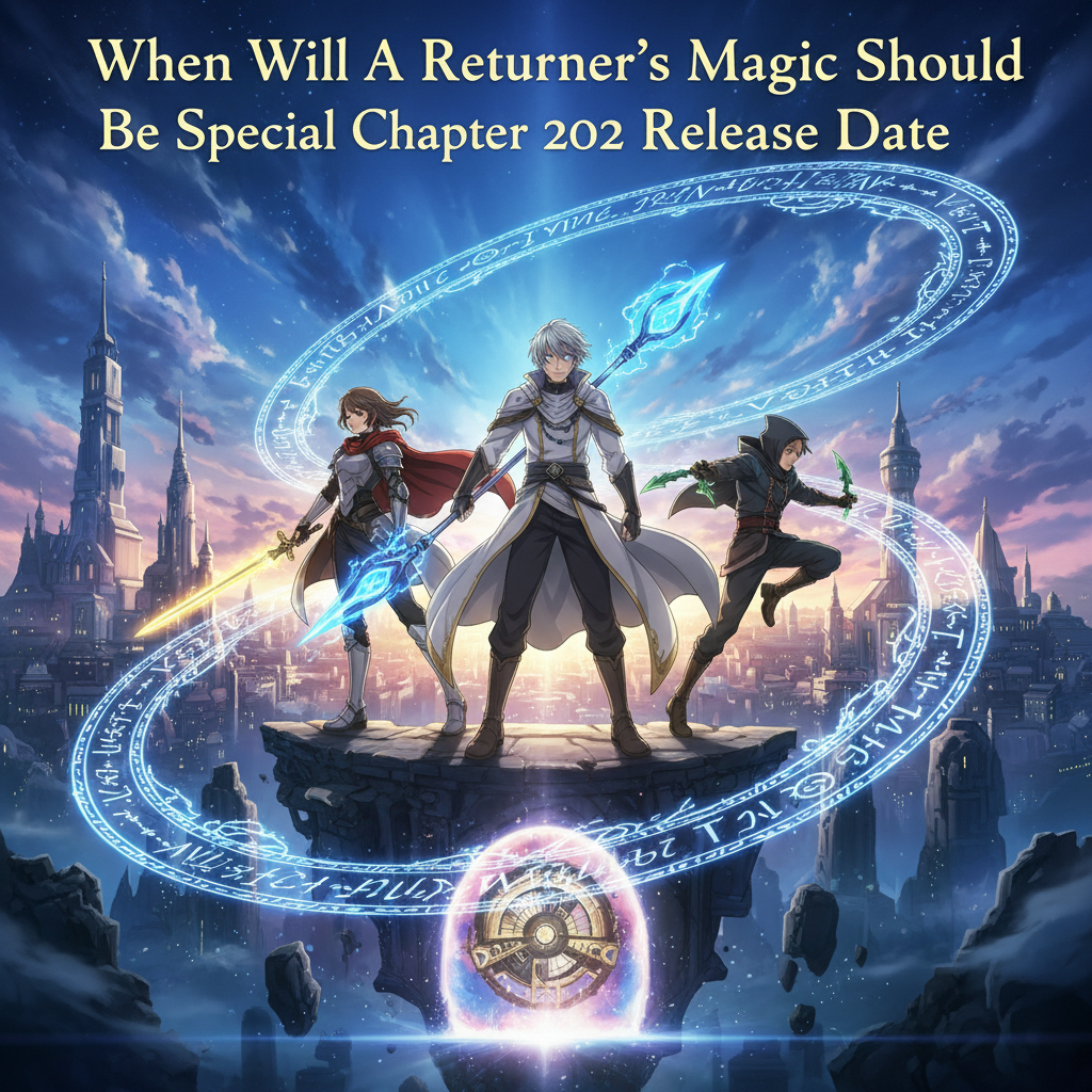 When Will A Returner’s Magic Should Be Special Chapter 202 Release Date