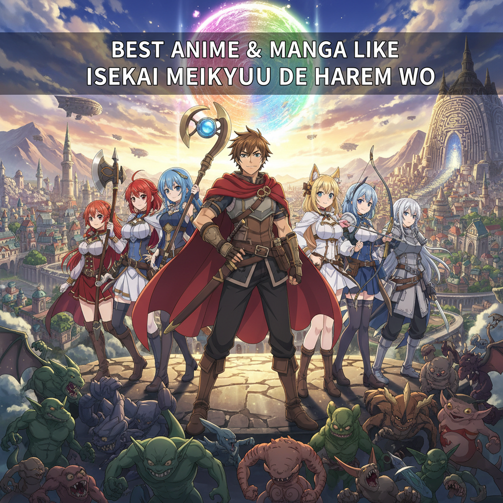 Best Anime & Manga Like Isekai Meikyuu de Harem wo