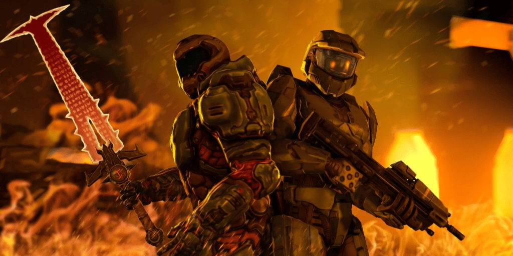 Who was Master Chief or  Doom Slayer for the title?