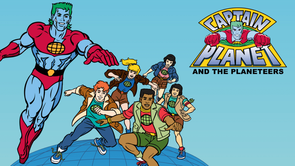 18. Captain Planet and The Planeteers (1990).