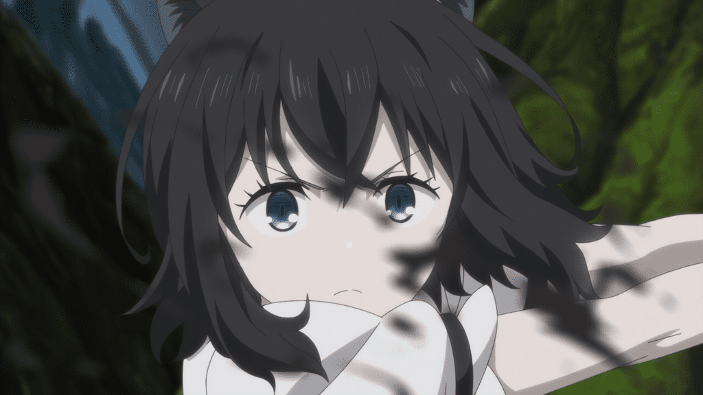 How does the magical sword free the cat girl? Is she willing to allow him to use the magic sword?