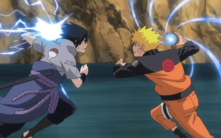 Naruto and Sasuke