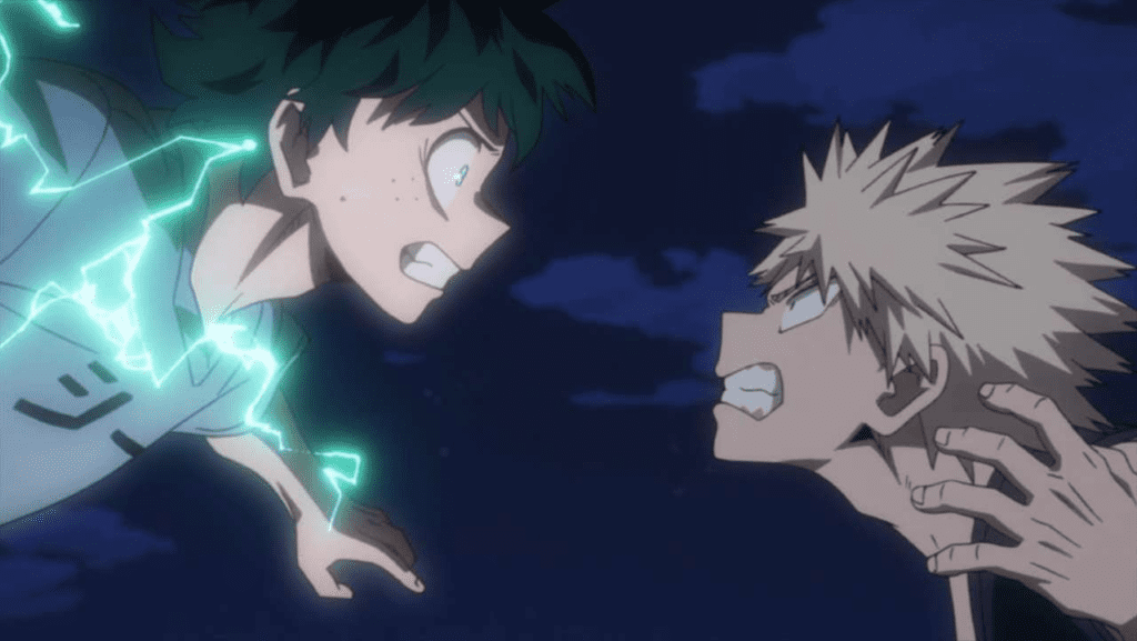 Midoriya And Bakugo