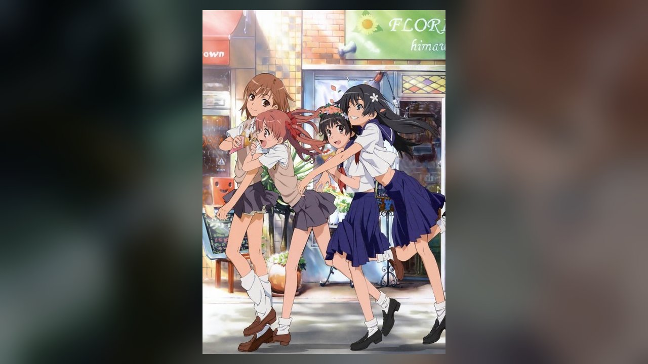 A Certain Scientific Railgun anime cover art