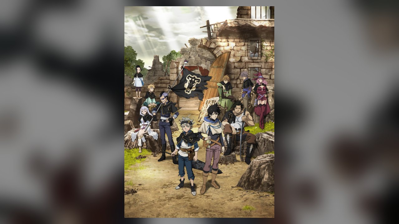 Black Clover anime cover art