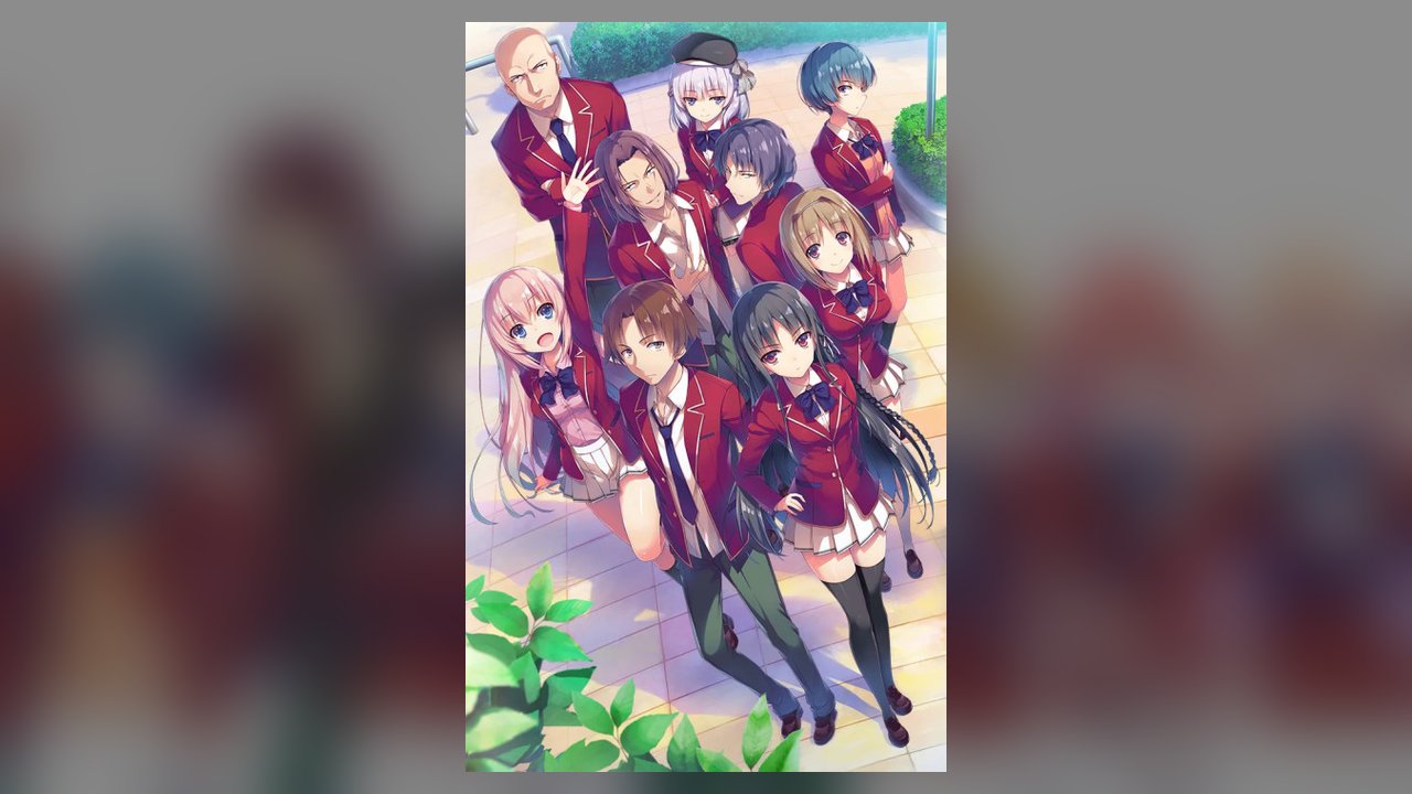 Classroom of the Elite anime cover art