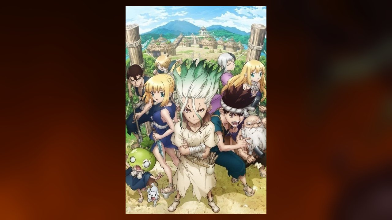 Dr. Stone anime cover art