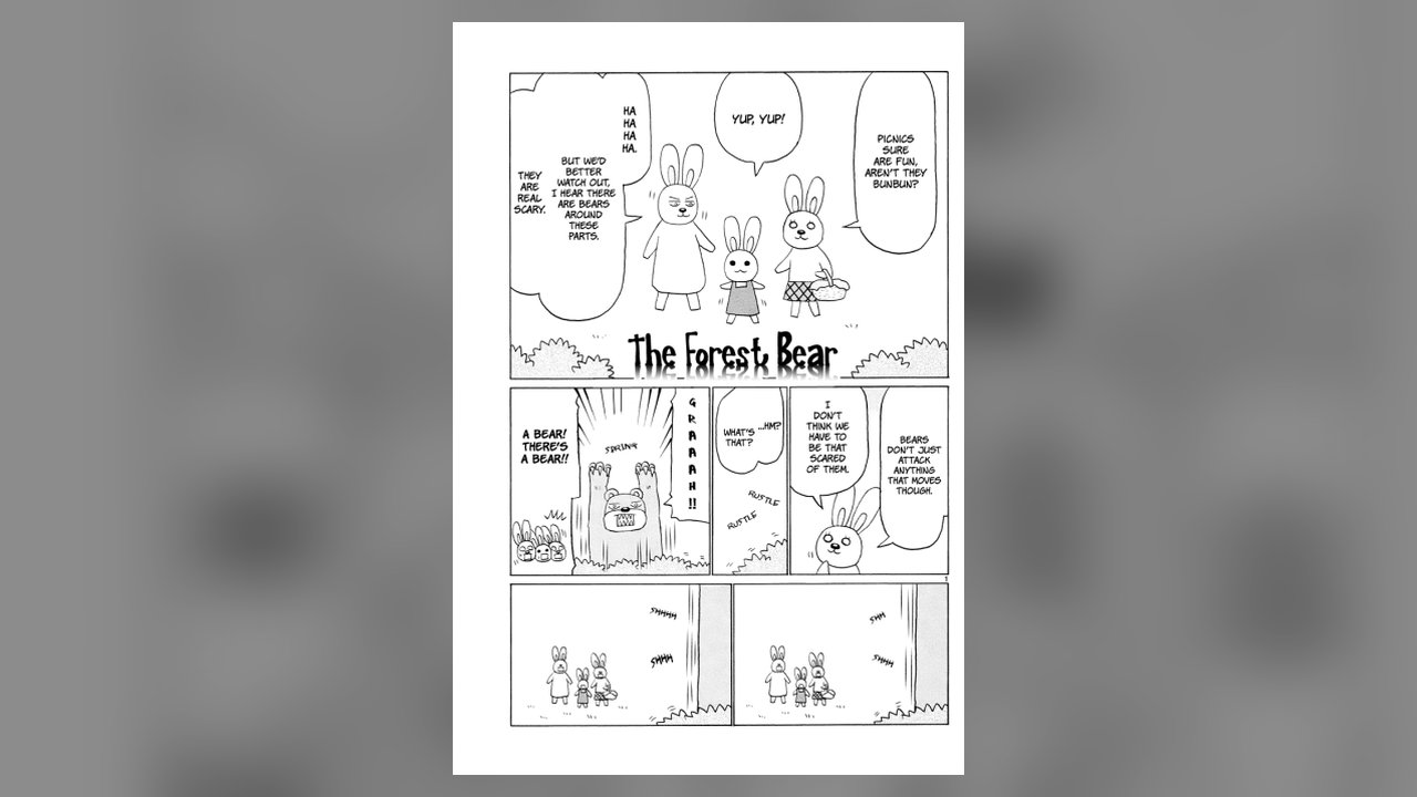 Forest Bear manhua cover art
