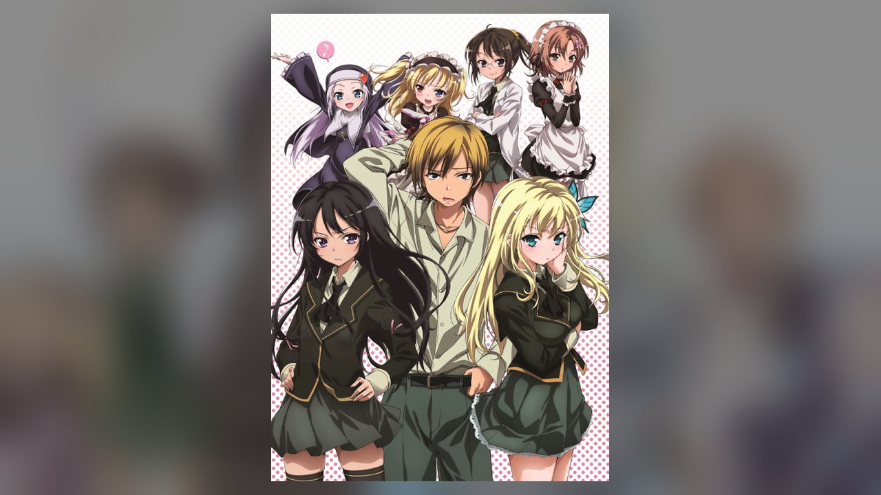 Haganai: I Don't Have Many Friends anime cover art