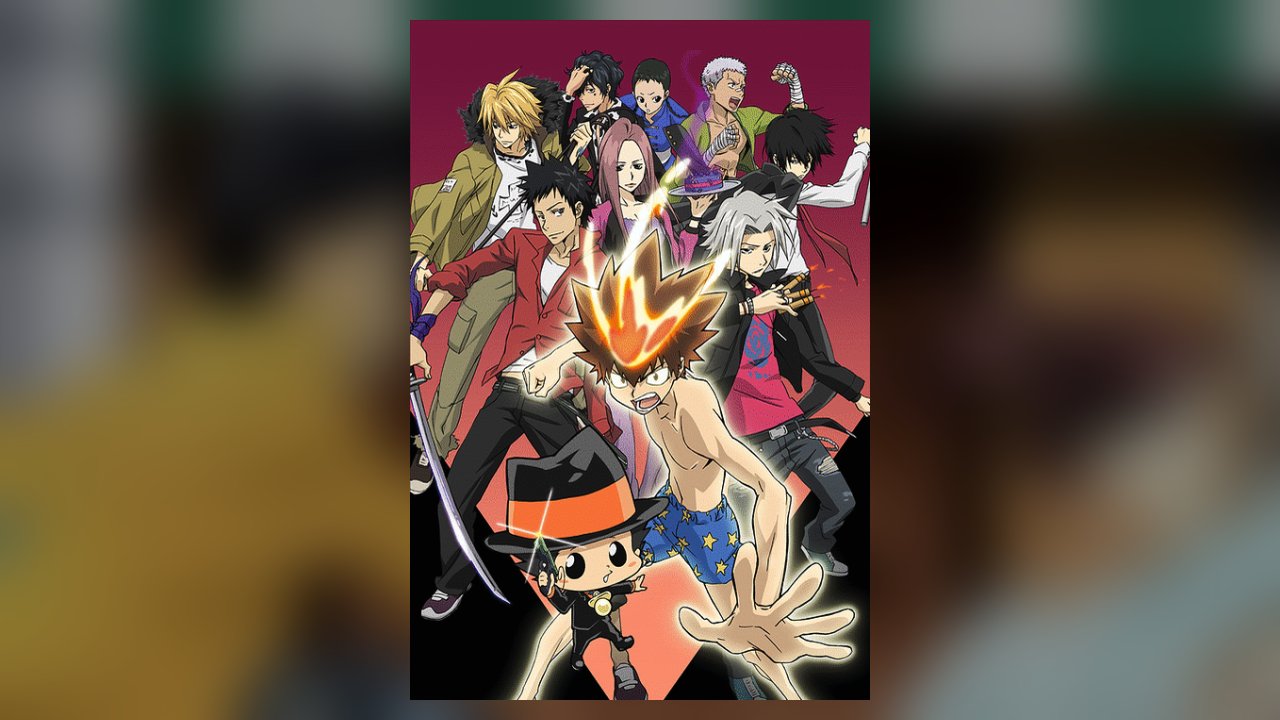 Katekyo Hitman Reborn! anime cover art