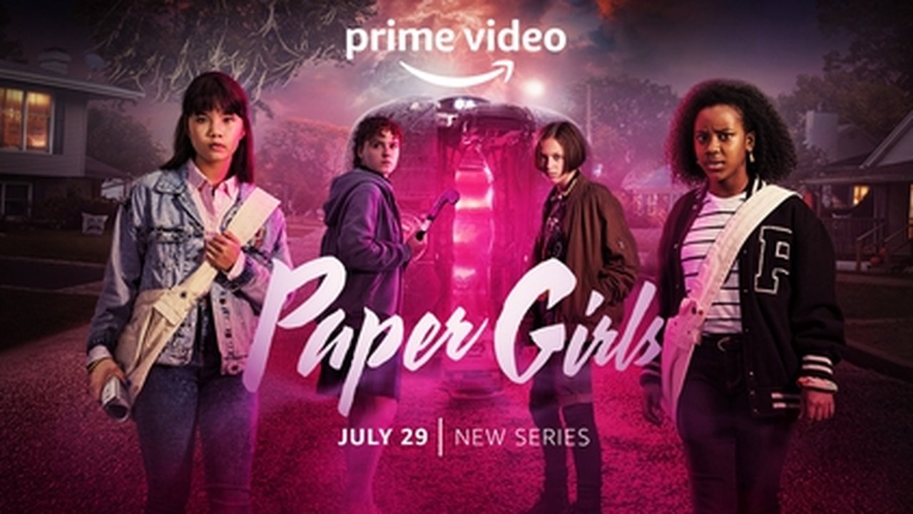 Paper Girls TV series cover art