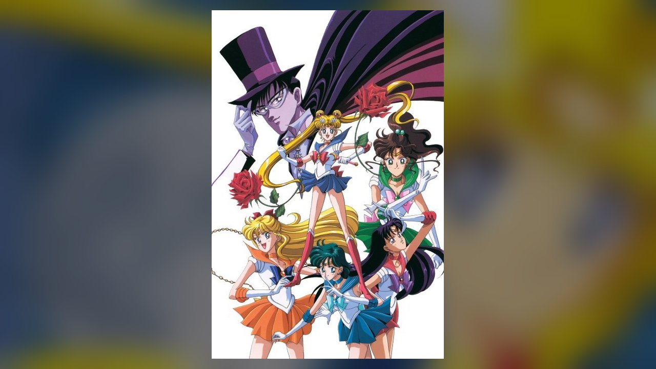 Sailor Moon anime cover art