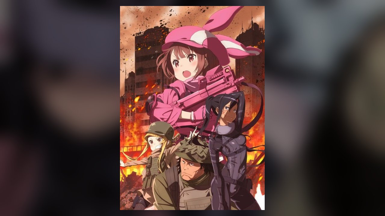Sword Art Online Alternative: Gun Gale Online anime cover art