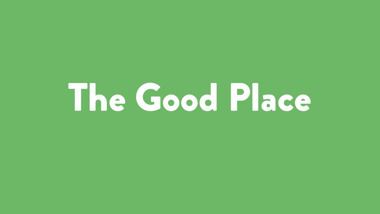 The Good Place TV series cover art
