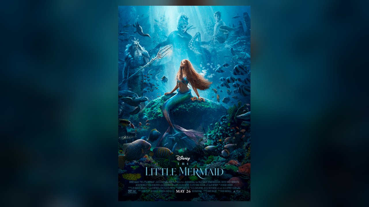 The Little Mermaid movie cover art