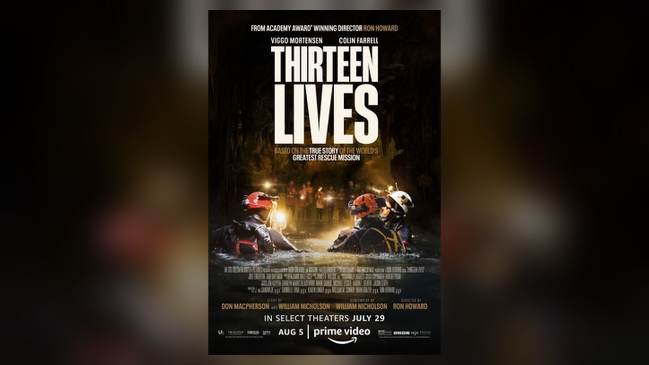 Thirteen Lives movie cover art
