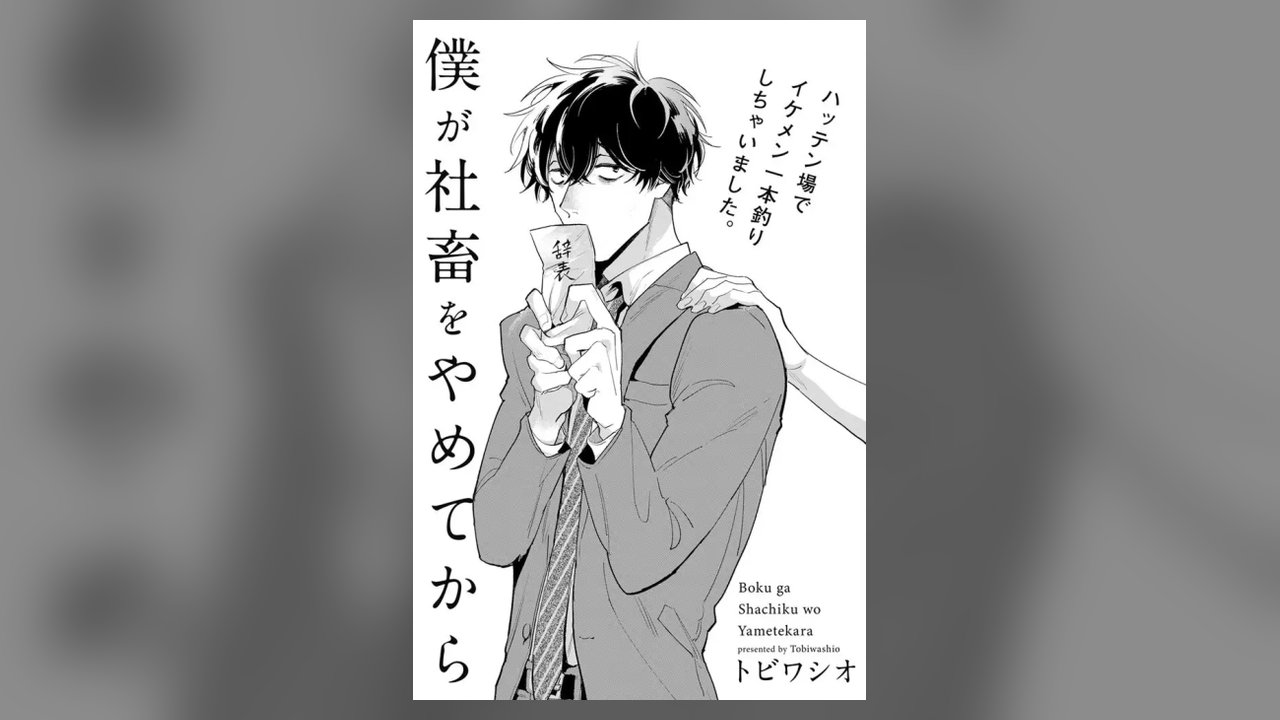 When I Quit Being a Corporate Slave manhua cover art